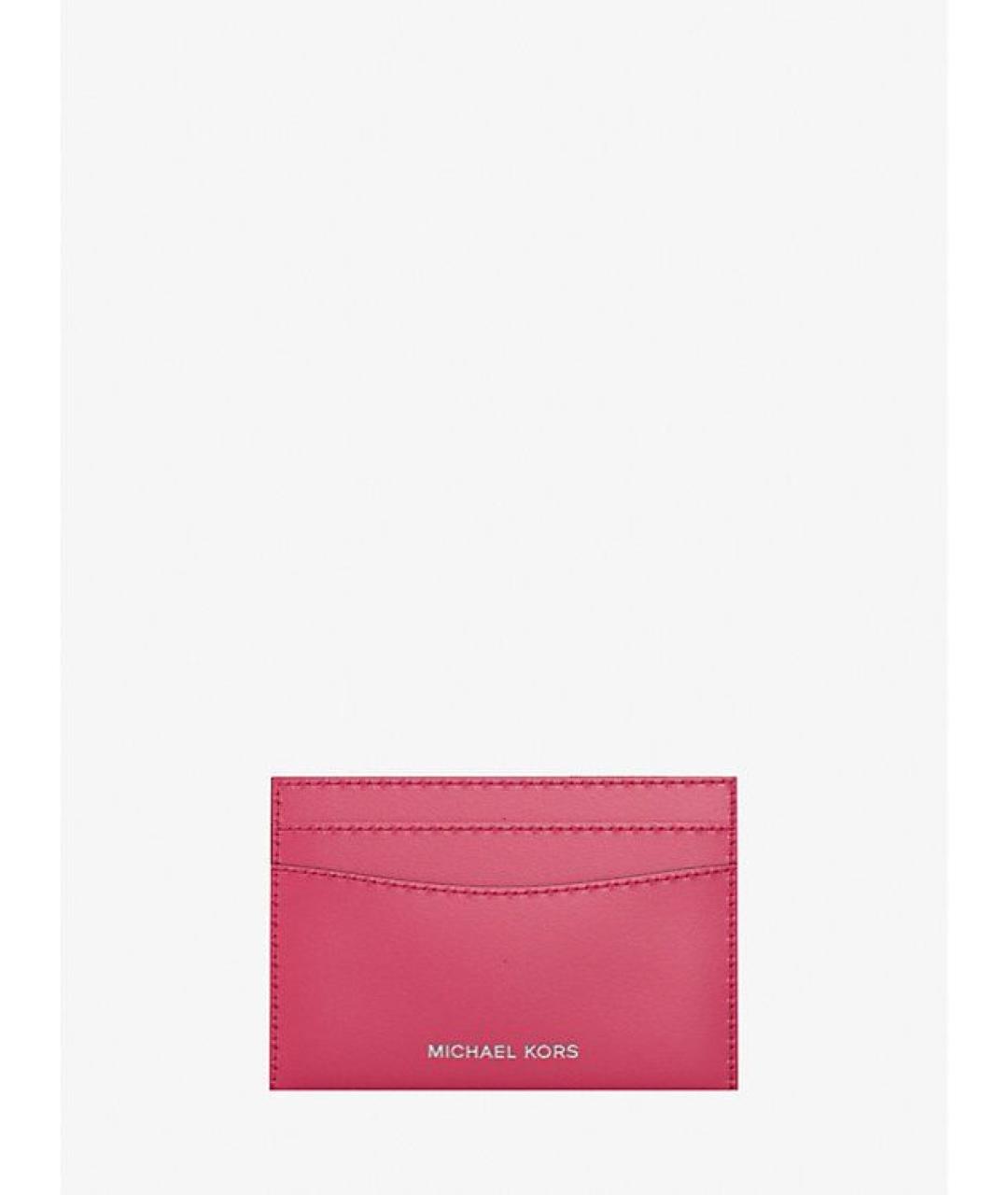 MICHAEL KORS Бежевый кошелек из искусственной кожи, фото 6