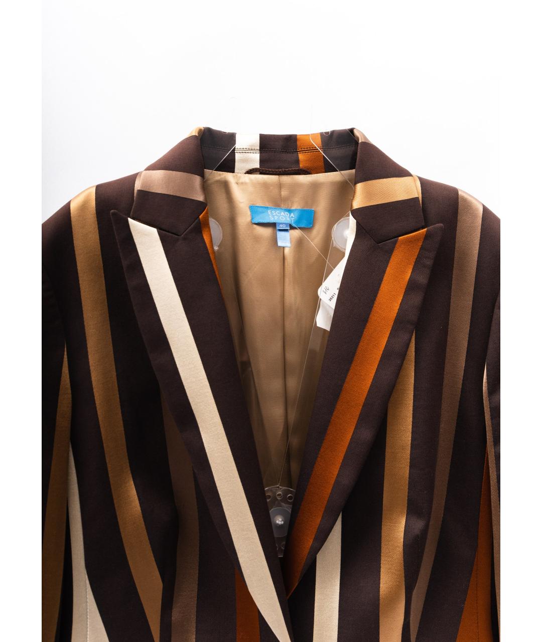 ESCADA Мульти хлопко-эластановый костюм с брюками, фото 6