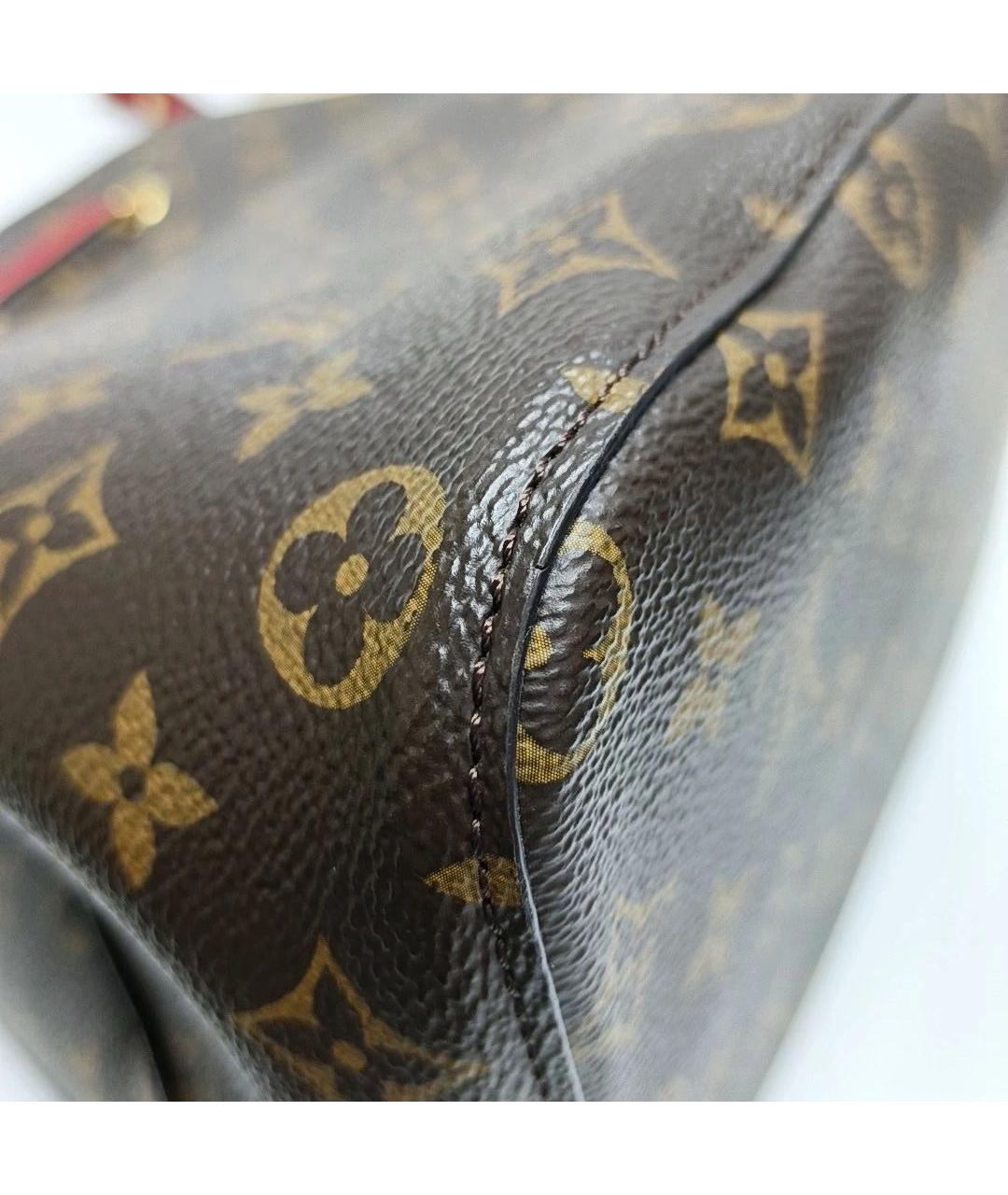 LOUIS VUITTON Коричневая сумка тоут, фото 6