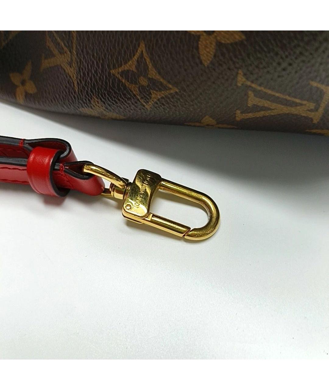 LOUIS VUITTON Коричневая сумка тоут, фото 8