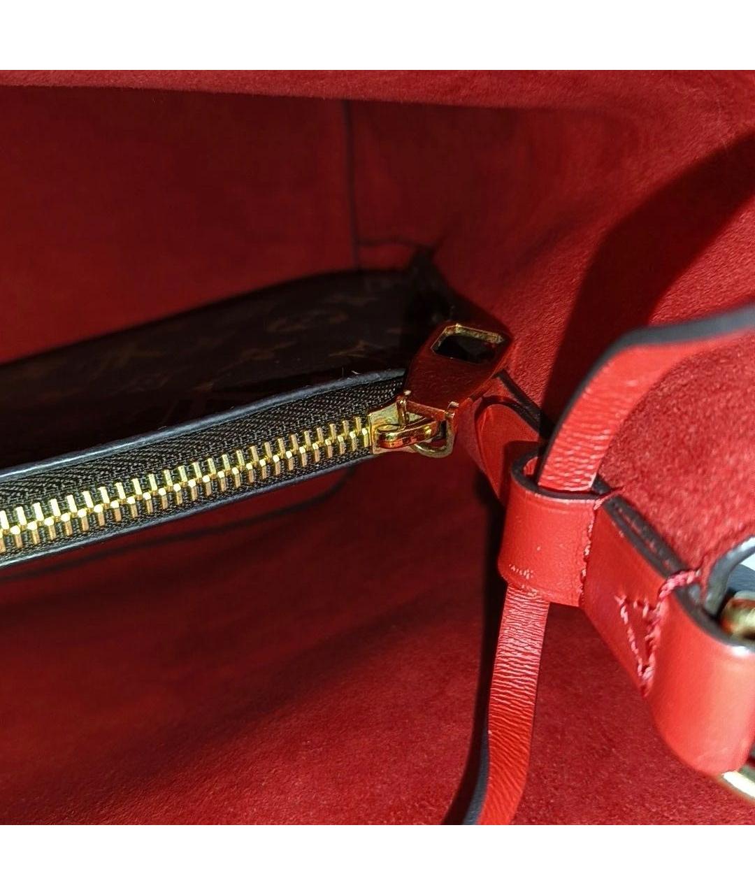 LOUIS VUITTON Коричневая сумка тоут, фото 7