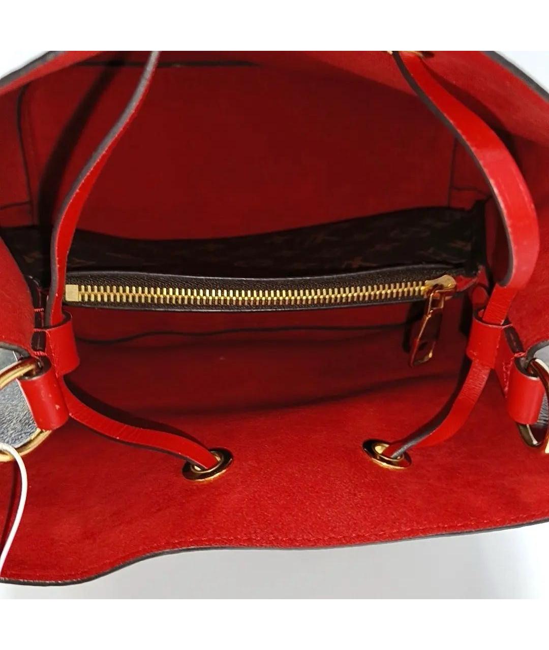 LOUIS VUITTON Коричневая сумка тоут, фото 5