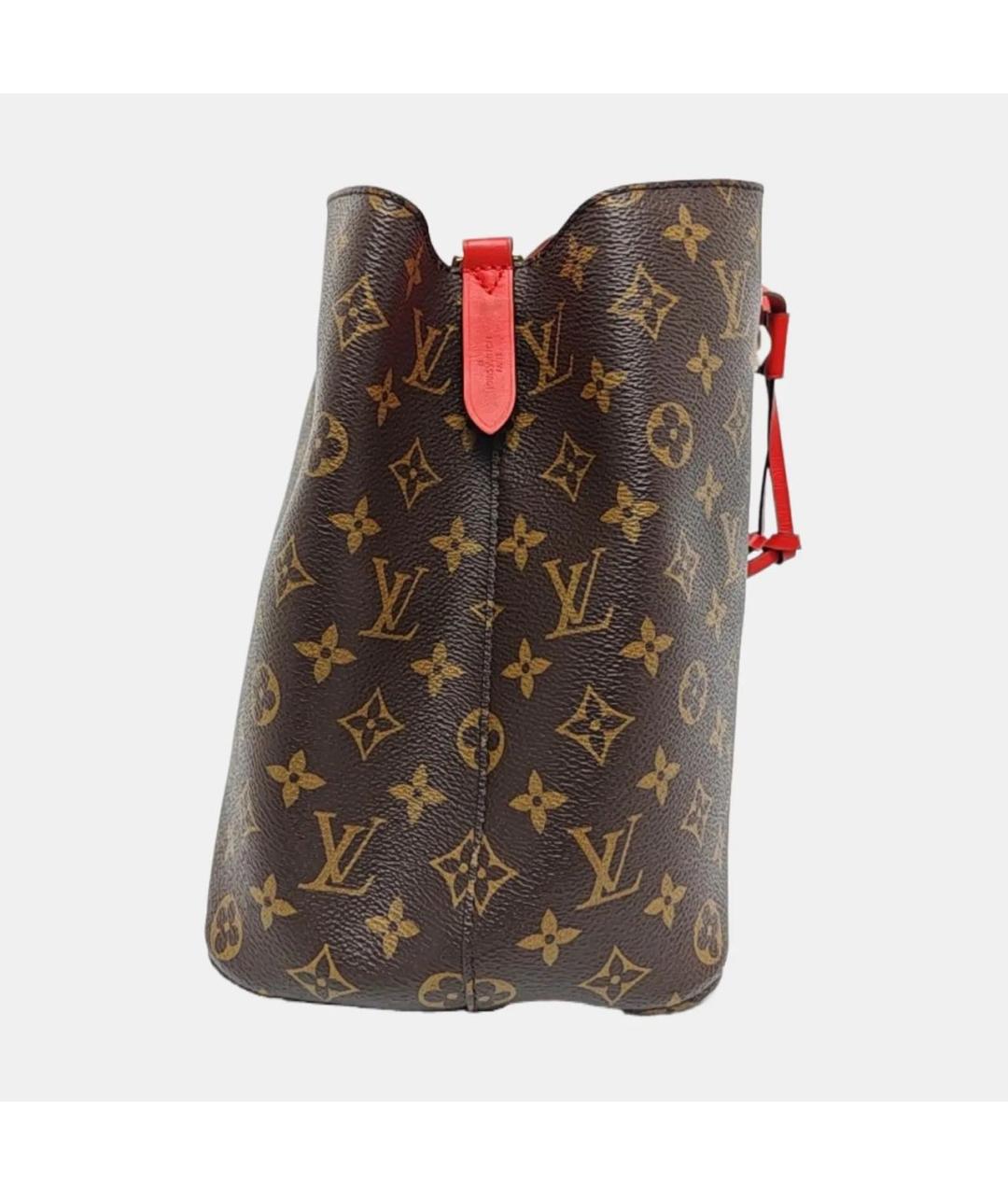 LOUIS VUITTON Коричневая сумка тоут, фото 3