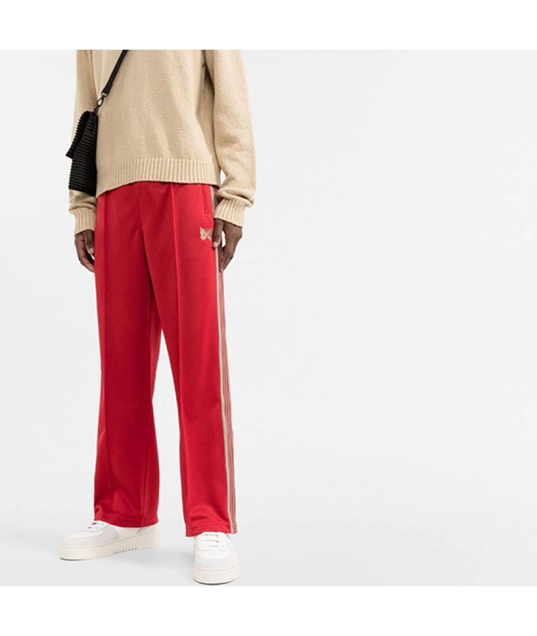 NEEDLES Красные повседневные брюки, фото 3