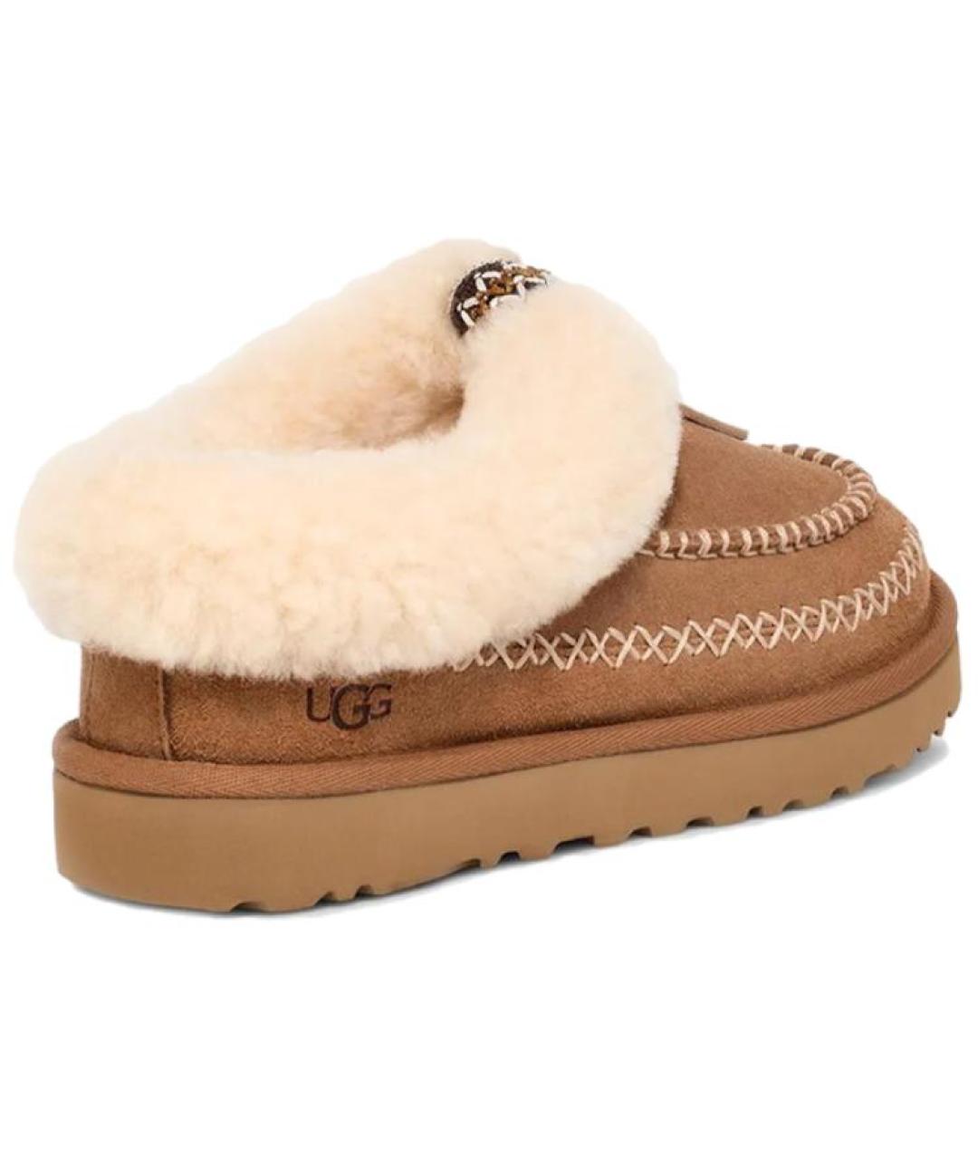 UGG AUSTRALIA Коричневые замшевые ботинки, фото 4