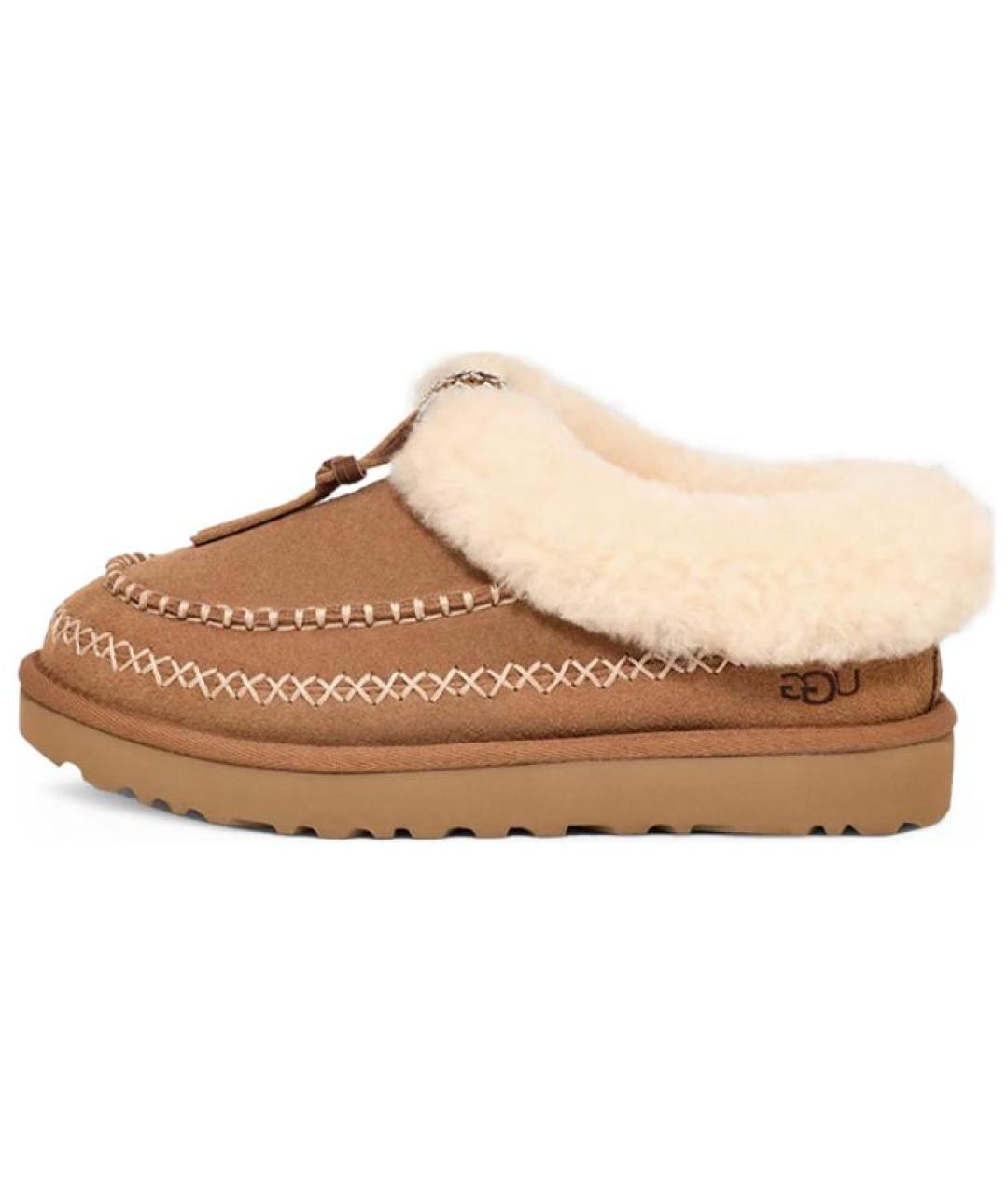 UGG AUSTRALIA Коричневые замшевые ботинки, фото 2