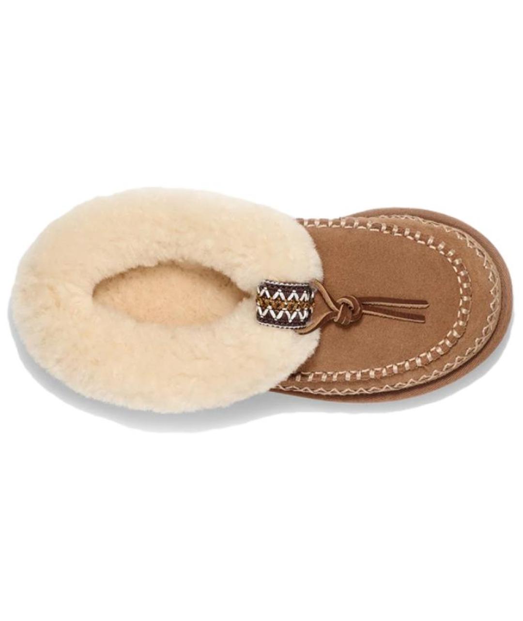 UGG AUSTRALIA Коричневые замшевые ботинки, фото 5