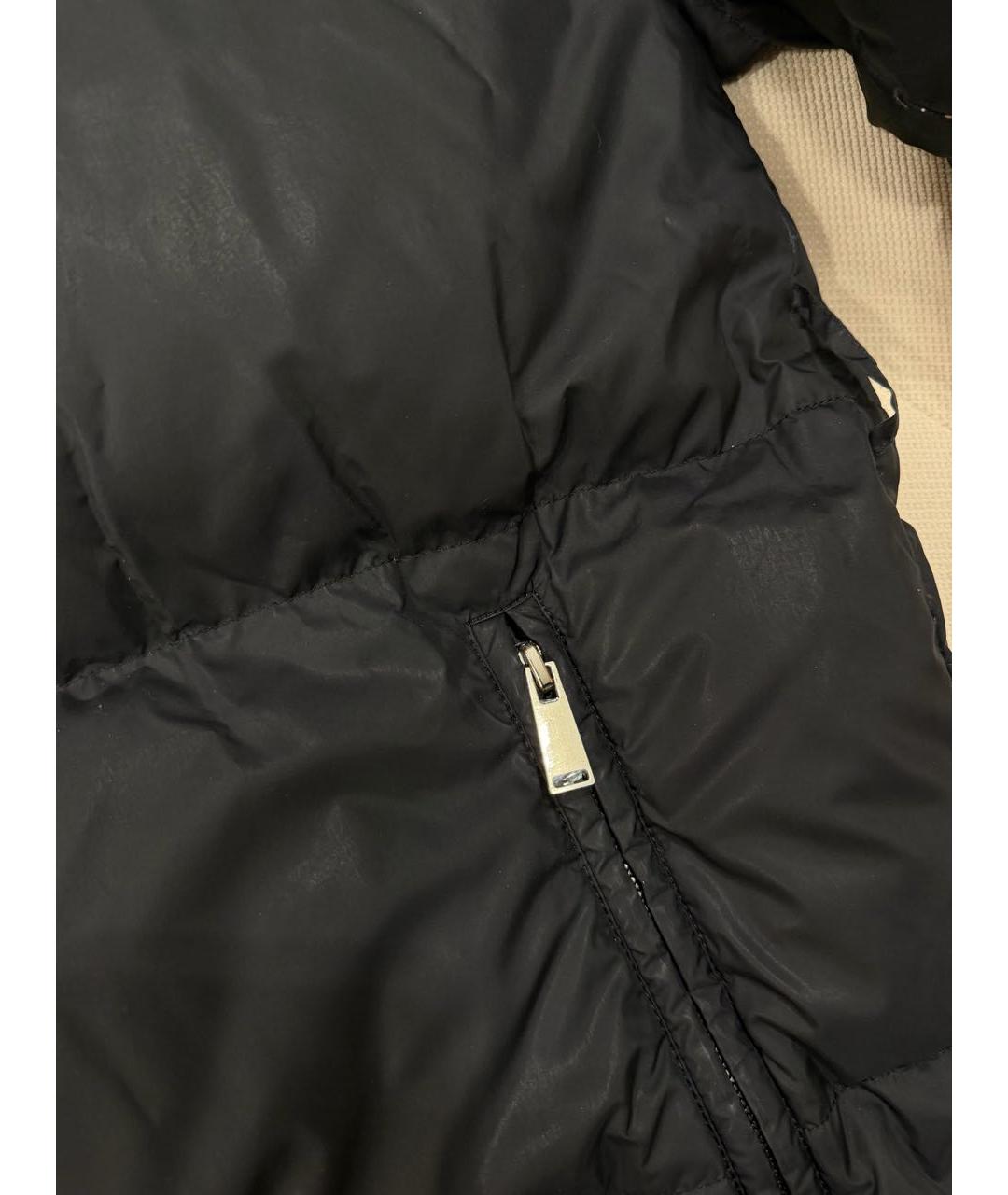 12 STOREEZ Черный пуховик, фото 4