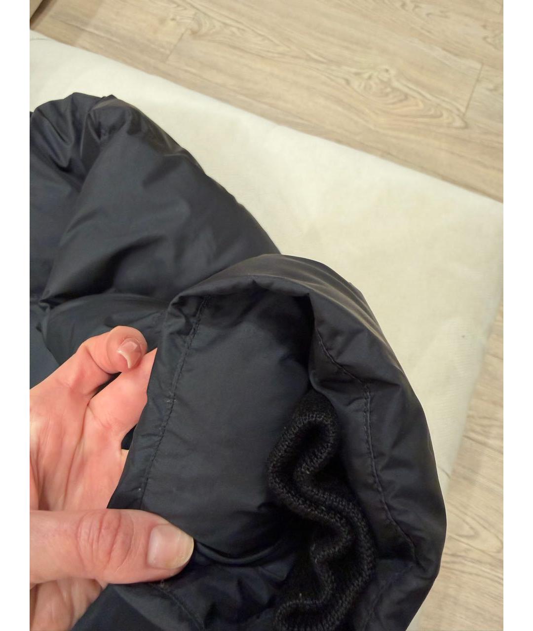 12 STOREEZ Черный пуховик, фото 5