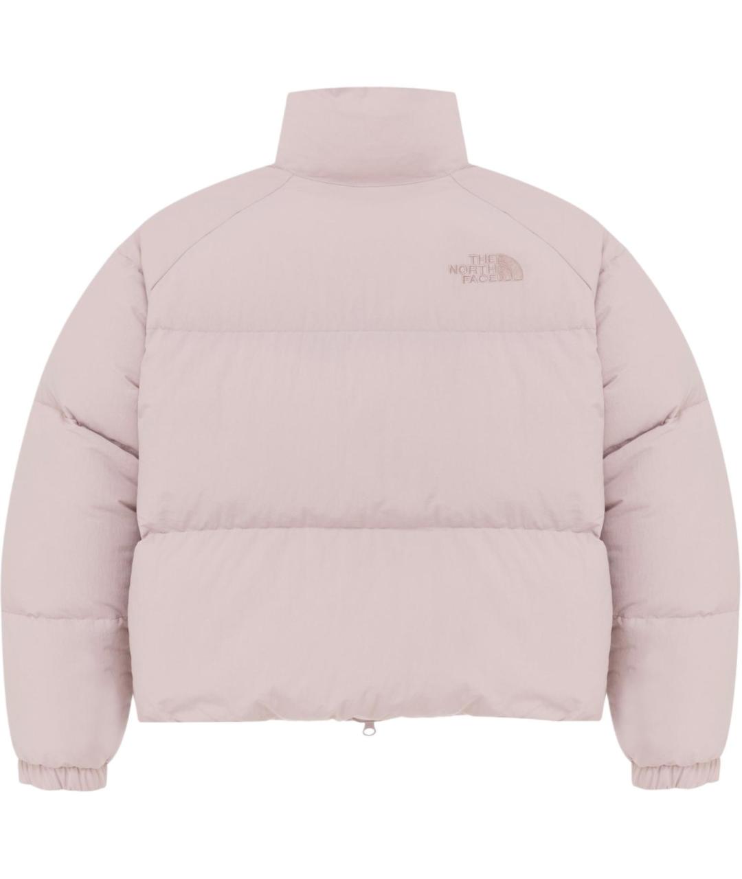 THE NORTH FACE Розовый полиамидовый пуховик, фото 2