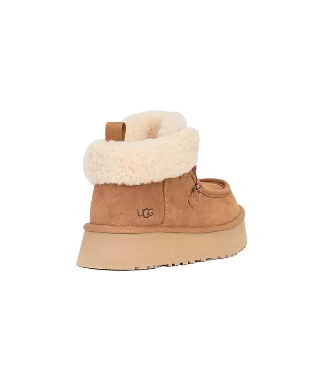 UGG AUSTRALIA Коричневые замшевые ботинки, фото 3