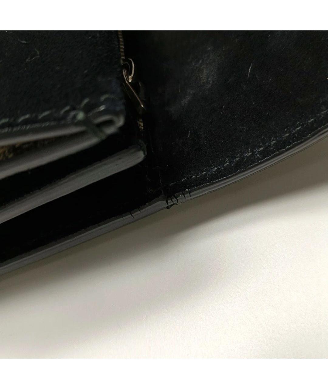 GUCCI Черная кожаная сумка через плечо, фото 7