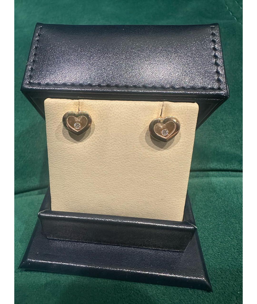 CHOPARD Золотые серьги из розового золота, фото 5