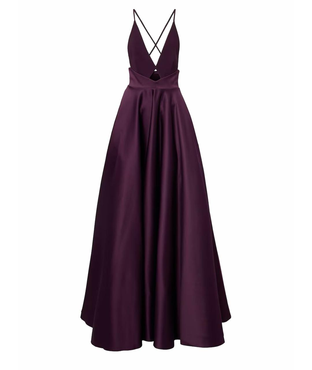 SOLACE LONDON Фиолетовое полиэстеровое вечернее платье, фото 1