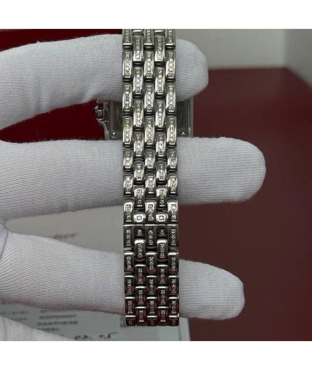CARTIER Белые часы, фото 8