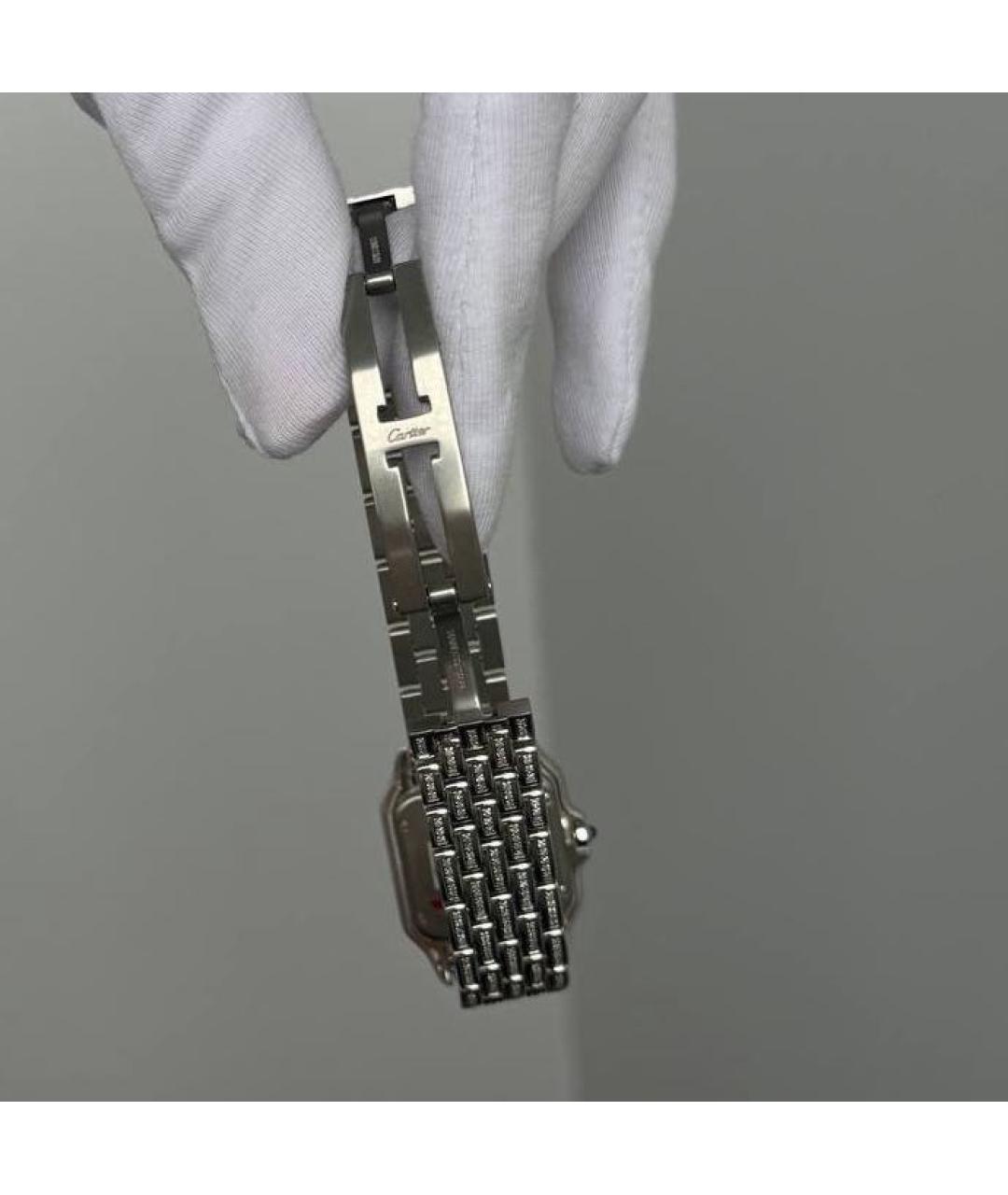 CARTIER Белые часы, фото 5