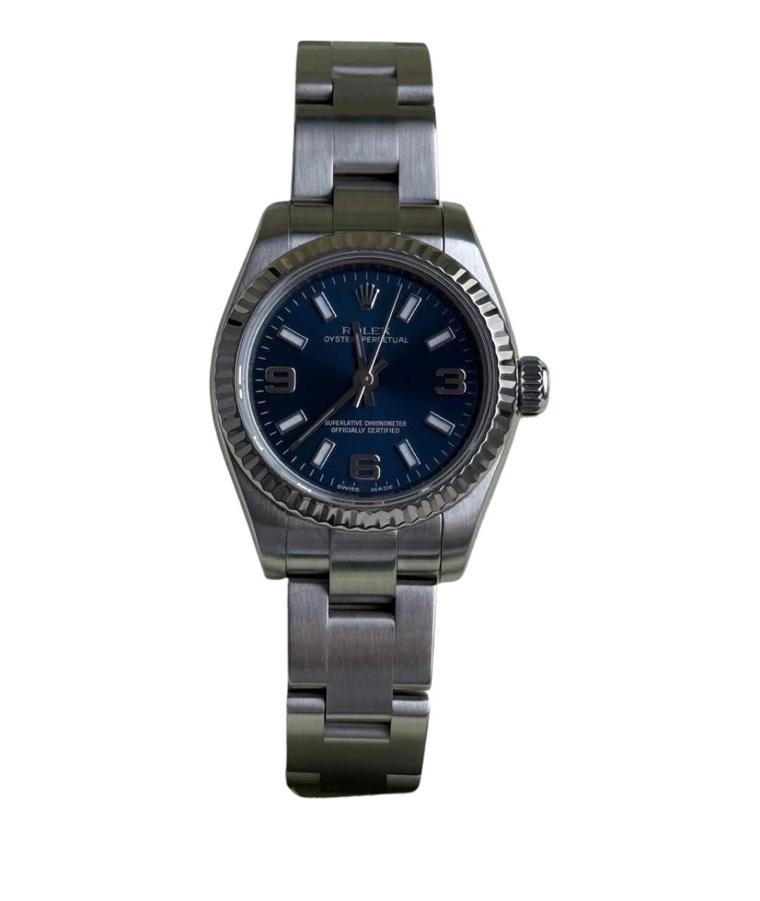 ROLEX Белые часы из белого золота, фото 1