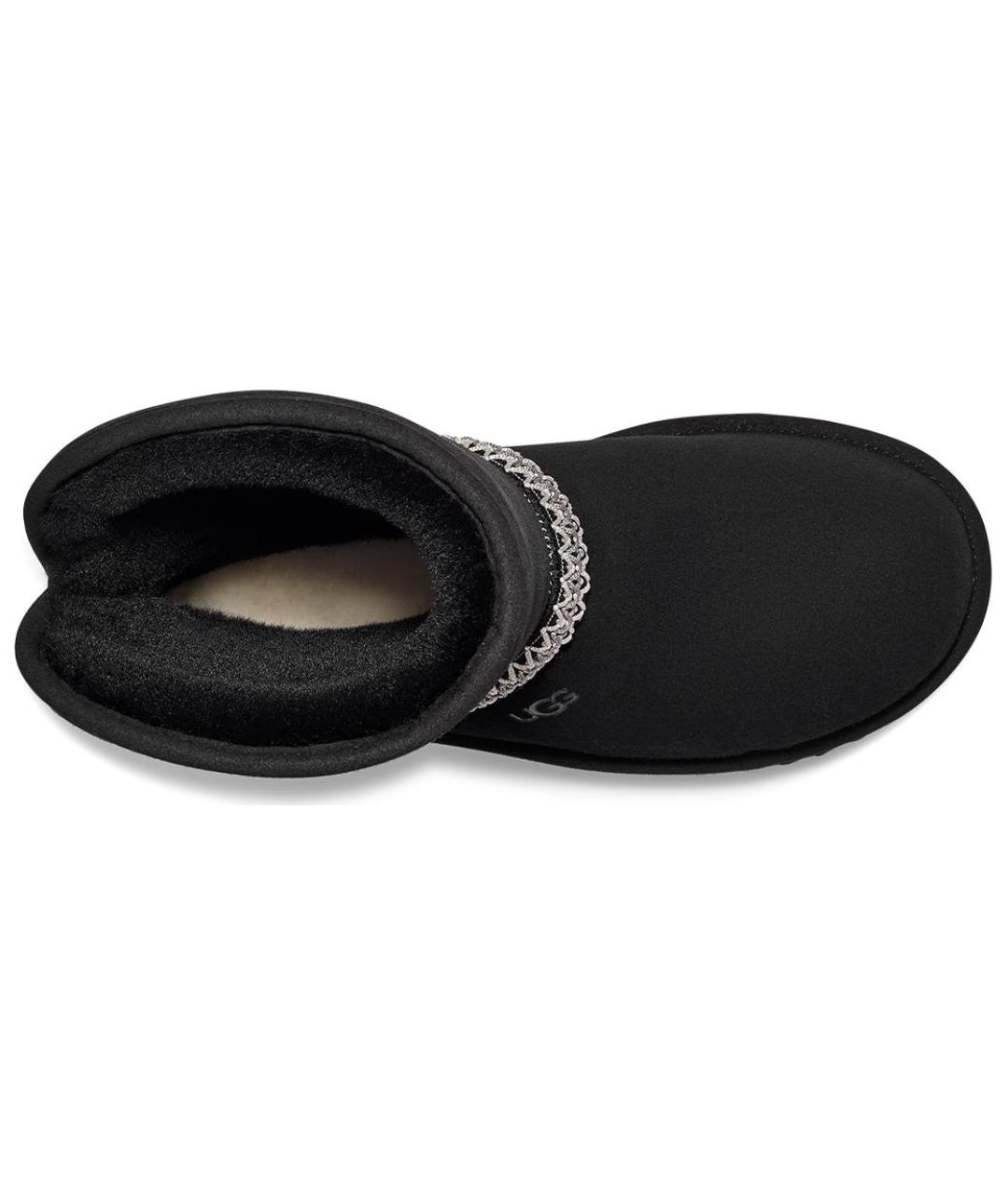 UGG AUSTRALIA Черные нубуковые ботинки, фото 6