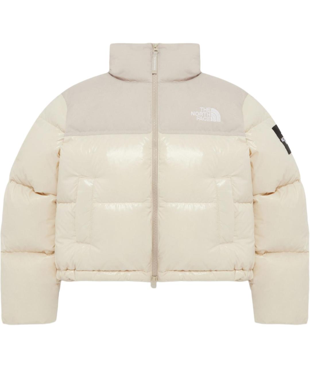 THE NORTH FACE Бежевый пуховик, фото 1