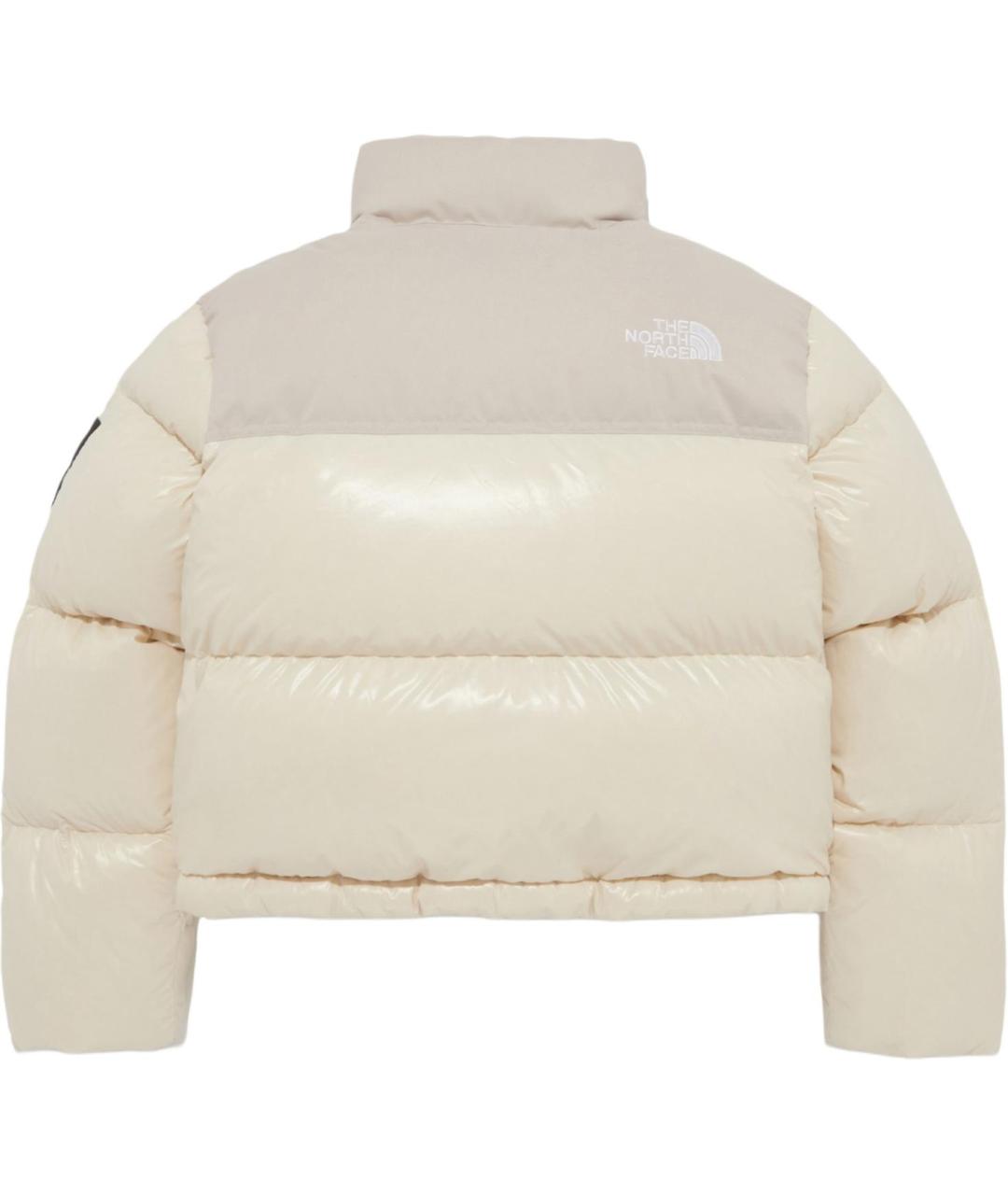 THE NORTH FACE Бежевый пуховик, фото 2
