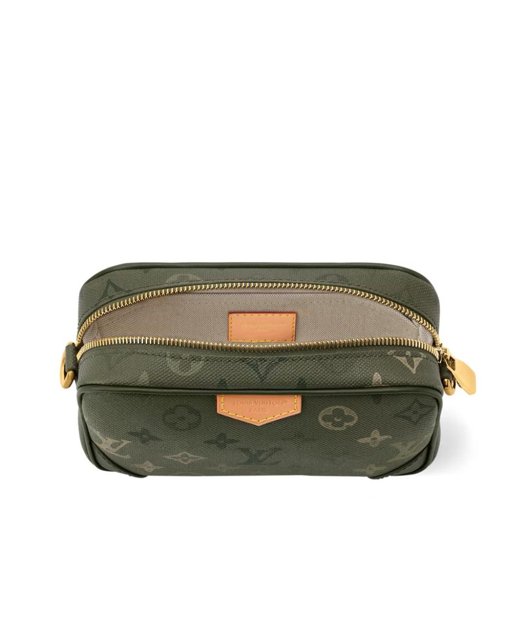 LOUIS VUITTON Хаки сумка на плечо, фото 4