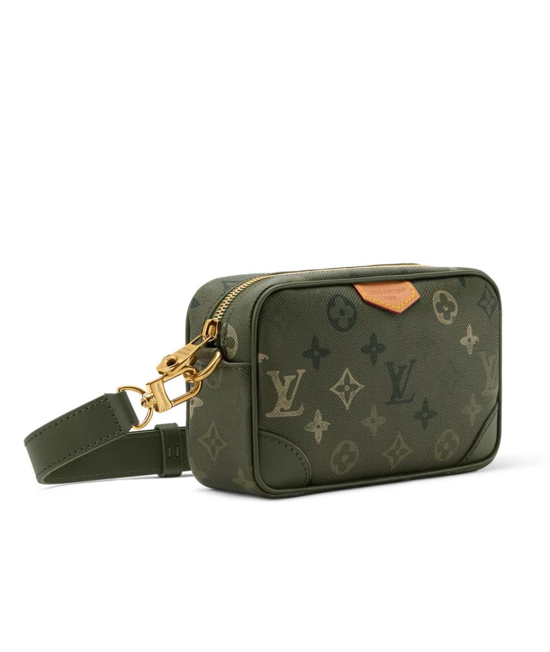 LOUIS VUITTON Хаки сумка на плечо, фото 3