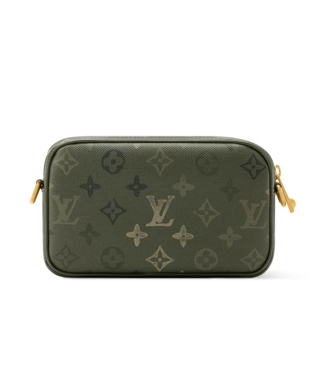 LOUIS VUITTON Хаки сумка на плечо, фото 5
