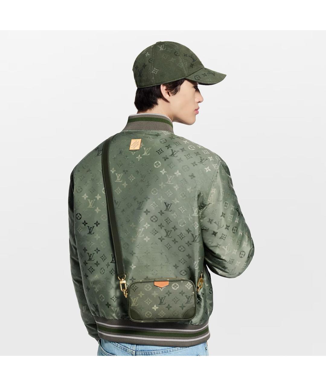 LOUIS VUITTON Хаки сумка на плечо, фото 2