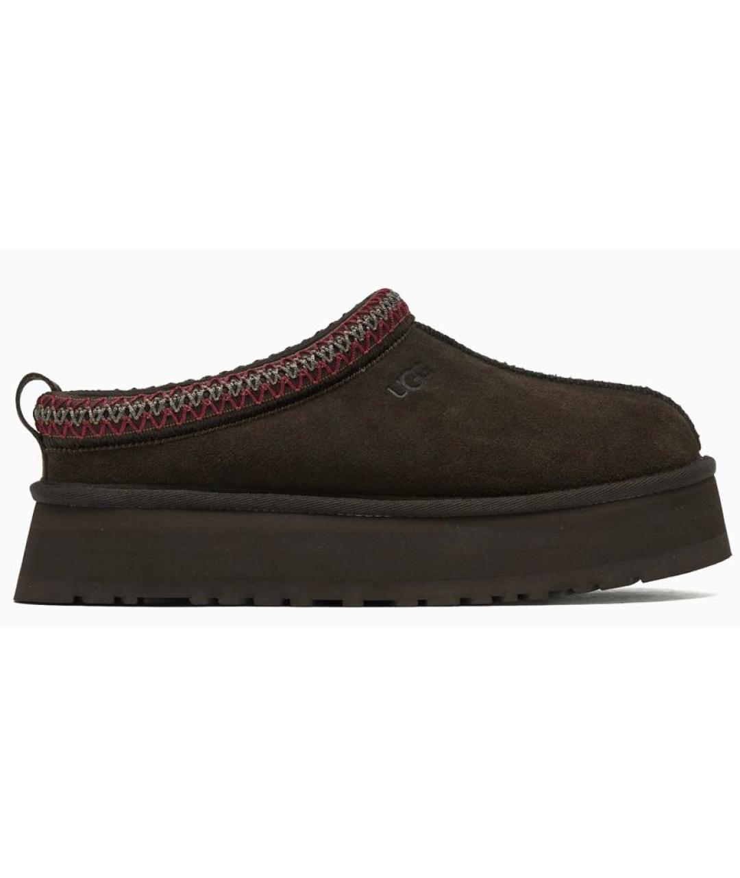 UGG AUSTRALIA Коричневые замшевые сабо, фото 9