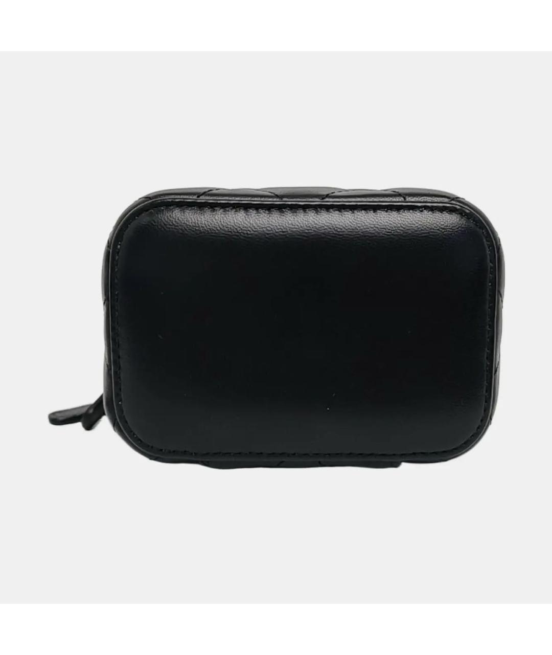 CHANEL Черная кожаная сумка через плечо, фото 5