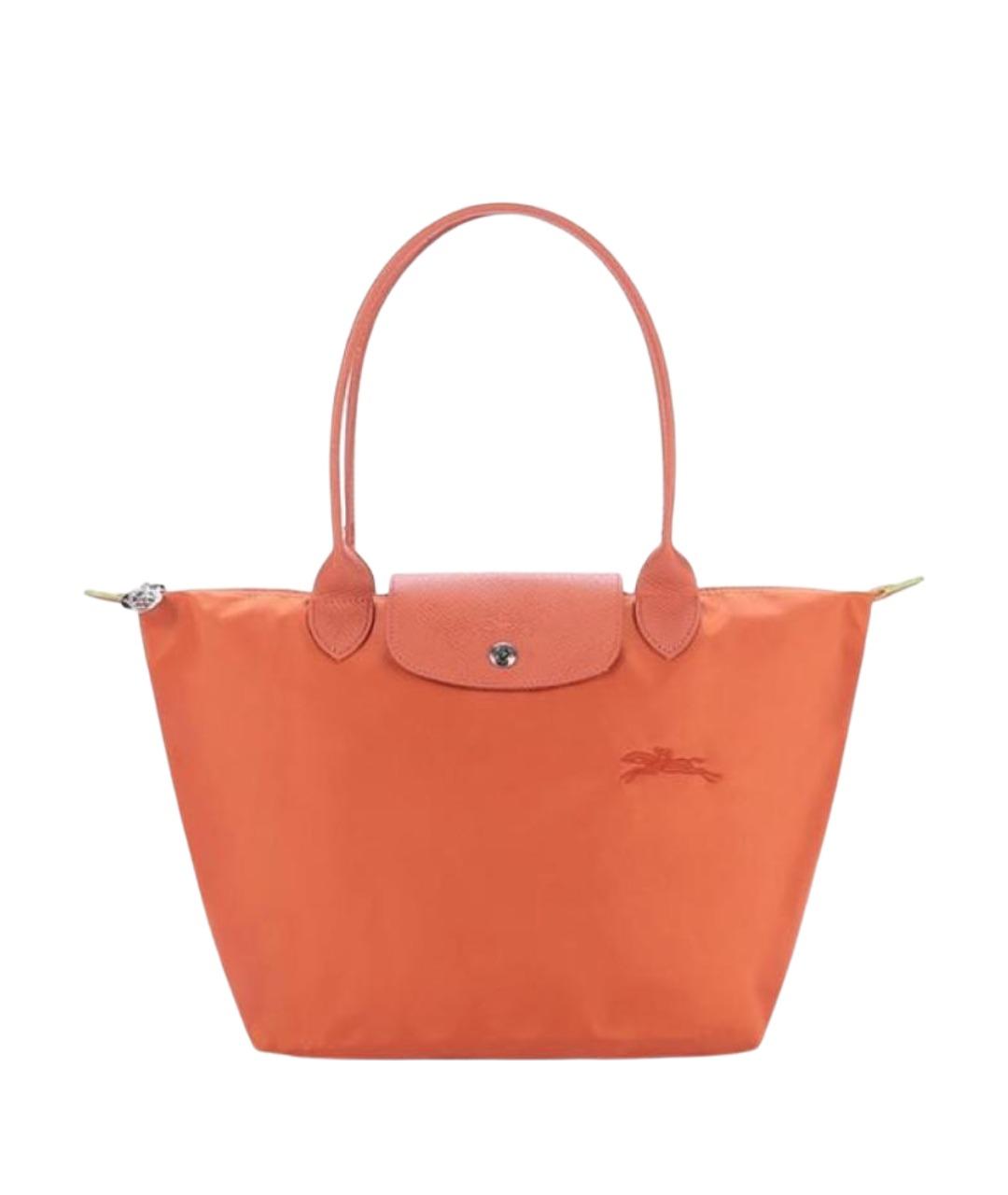 LONGCHAMP Оранжевая сумка тоут, фото 1