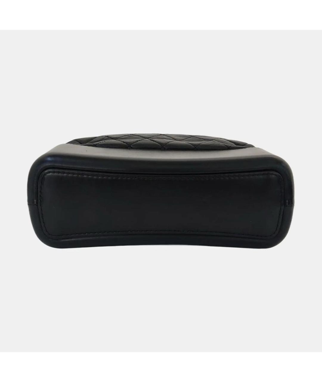 CHANEL Черная кожаная сумка тоут, фото 5