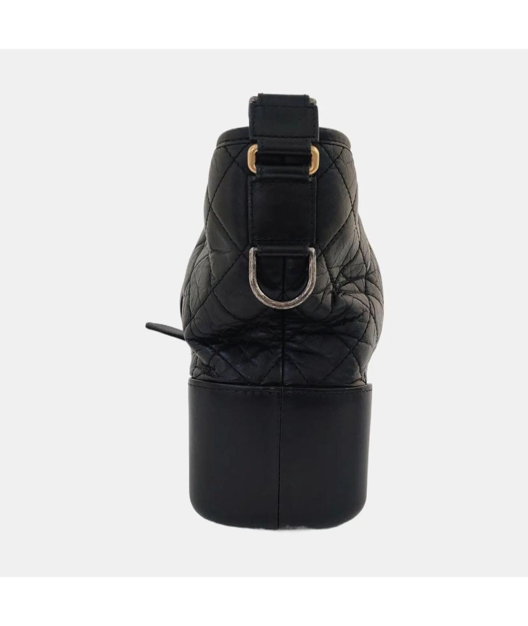 CHANEL Черная кожаная сумка тоут, фото 2