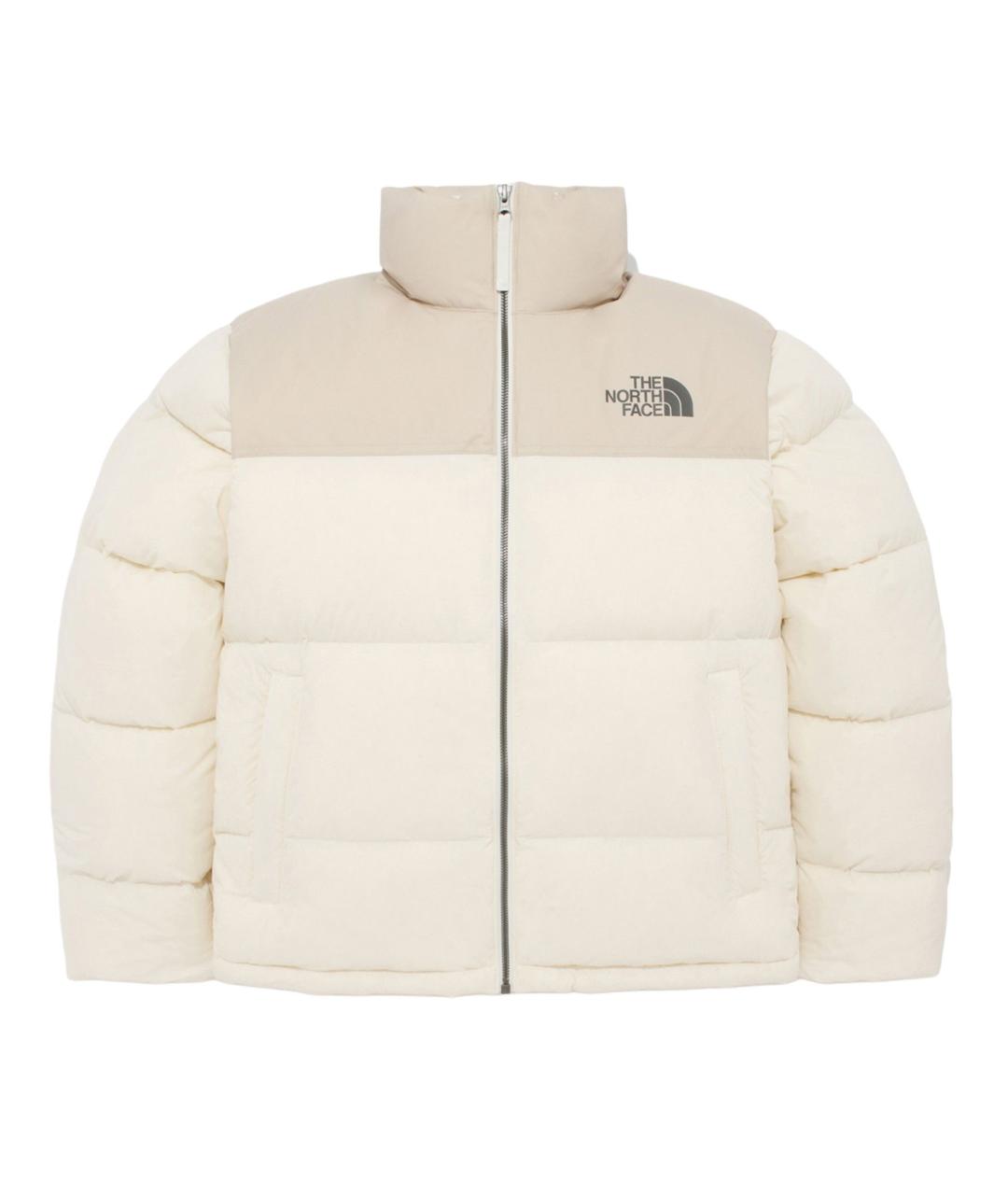 THE NORTH FACE Бежевый пуховик, фото 1