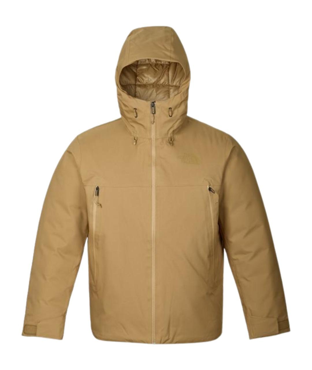 THE NORTH FACE Коричневый пуховик, фото 1