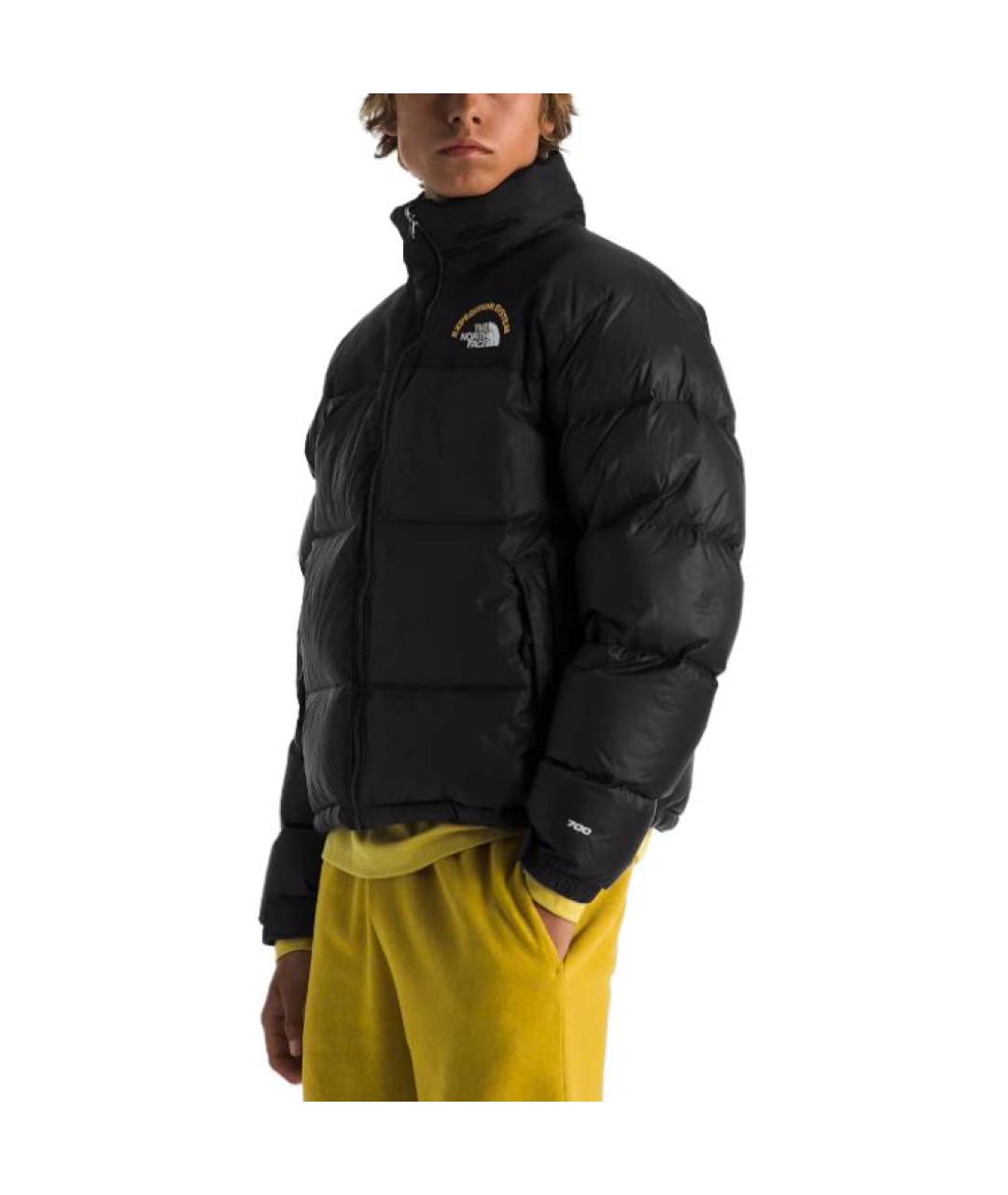 THE NORTH FACE Черный полиамидовый пуховик, фото 3