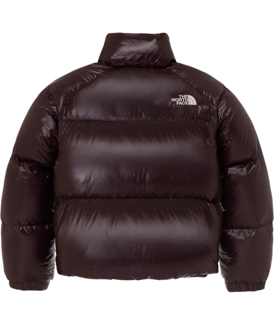 THE NORTH FACE Коричневый пуховик, фото 2