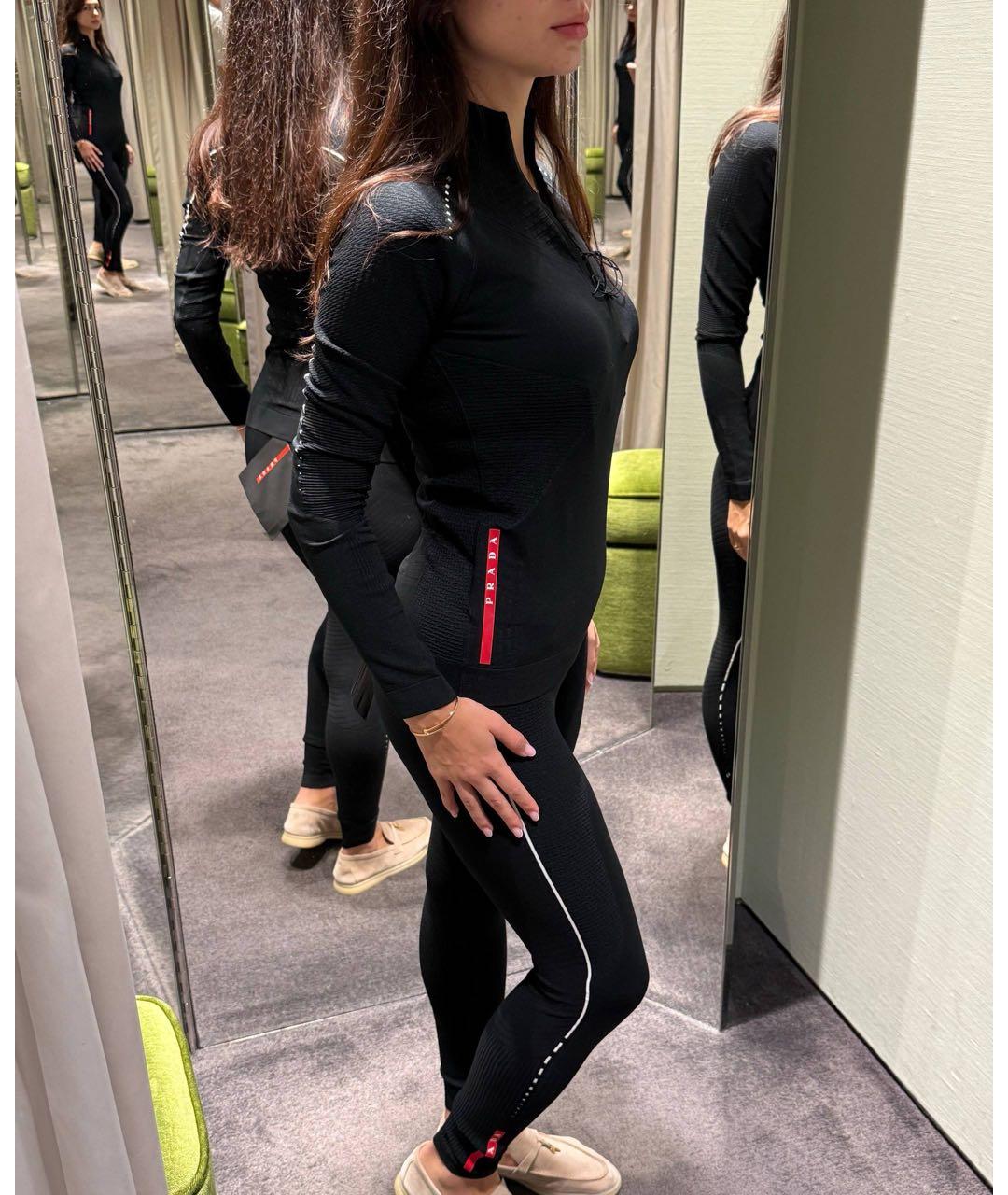 PRADA Черный спортивные костюмы, фото 2