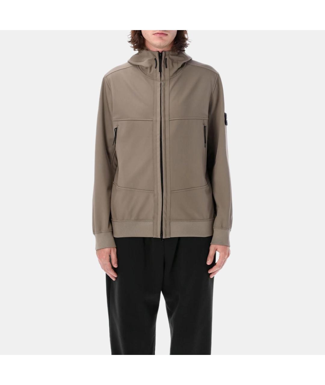 STONE ISLAND Хаки куртка, фото 4