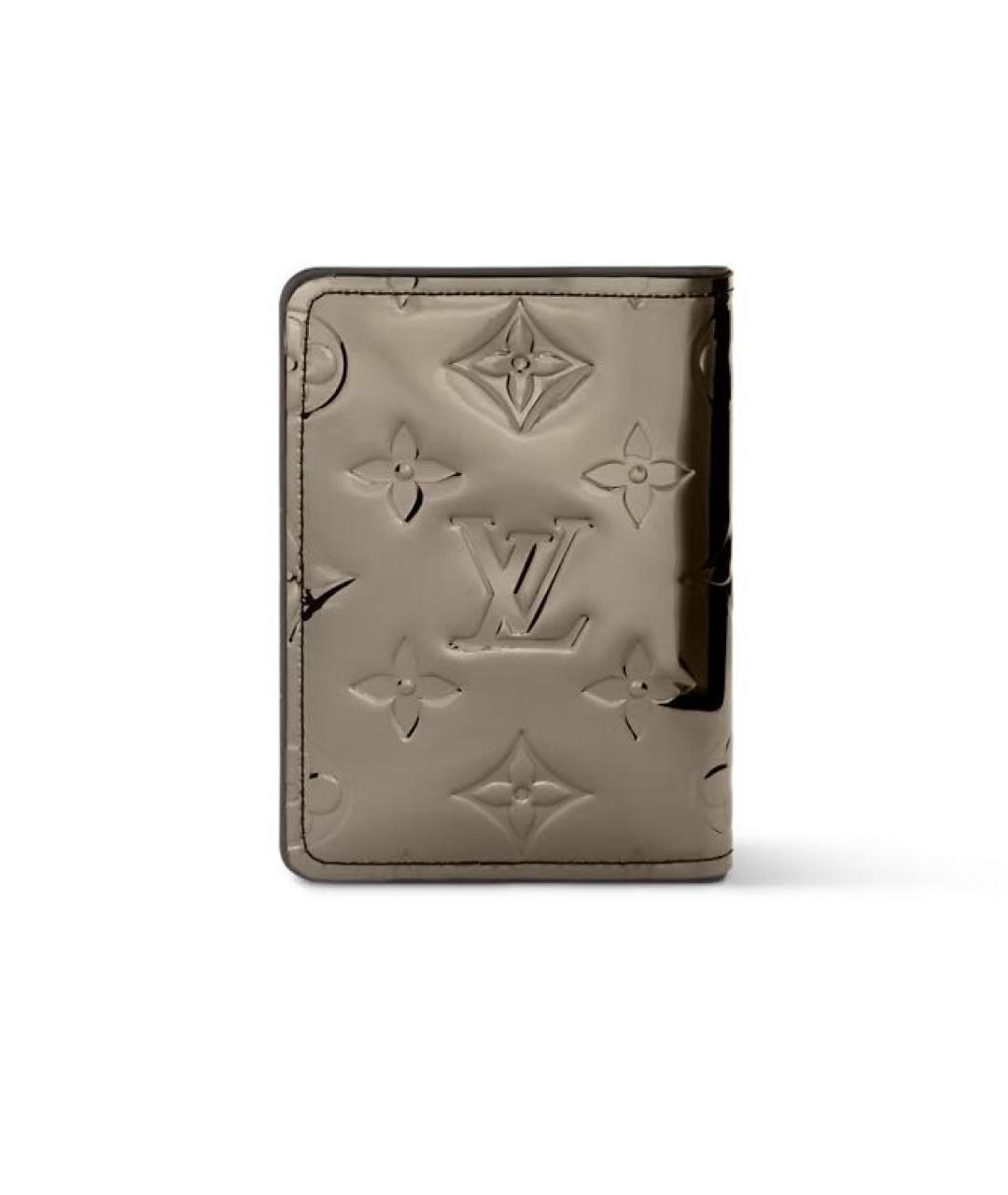 LOUIS VUITTON Серый кошелек, фото 4