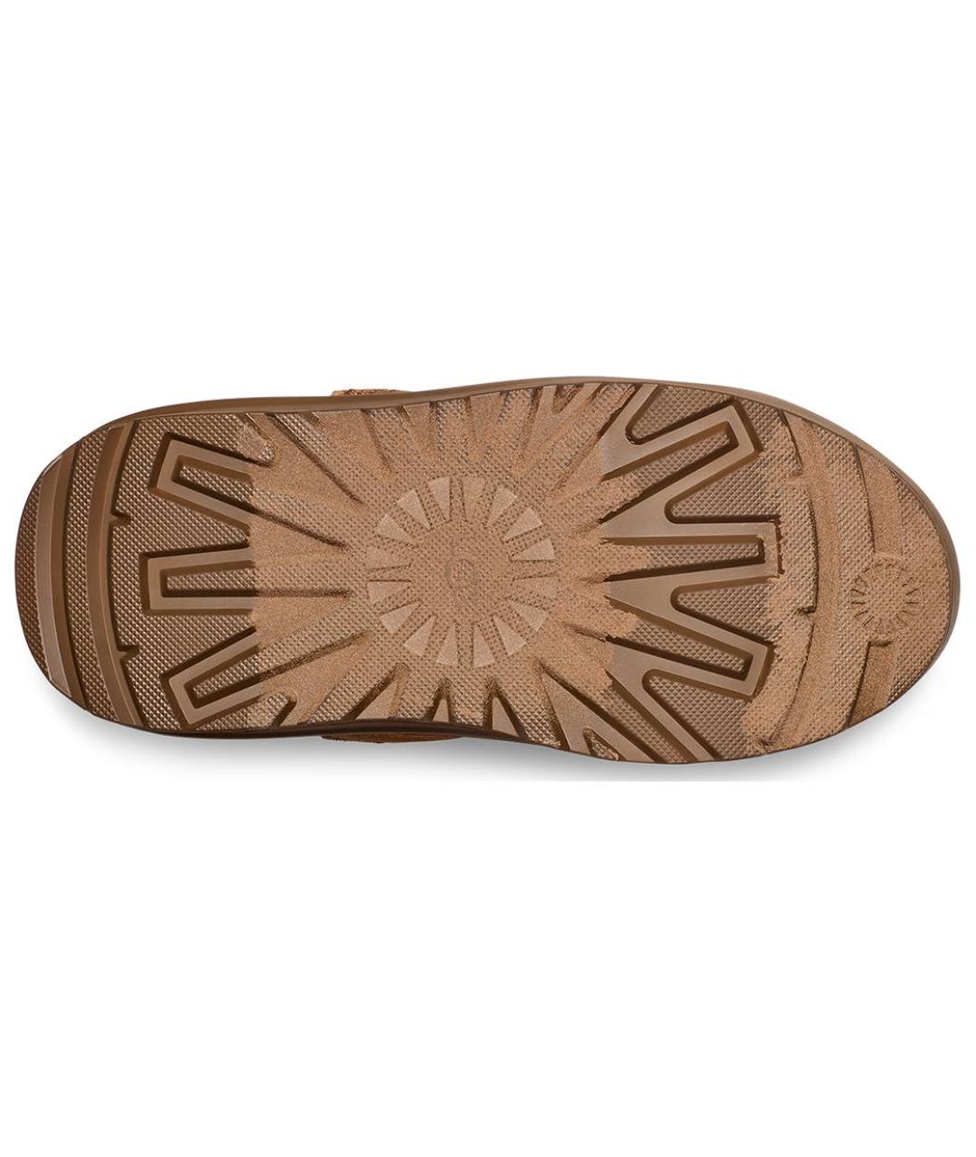 UGG AUSTRALIA Коричневые замшевые ботинки, фото 6