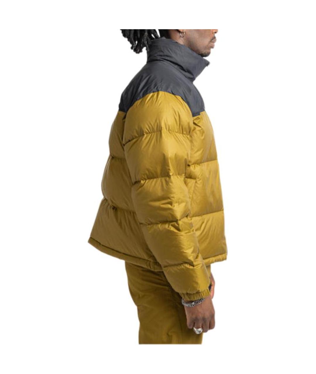 THE NORTH FACE Желтый пуховик, фото 4