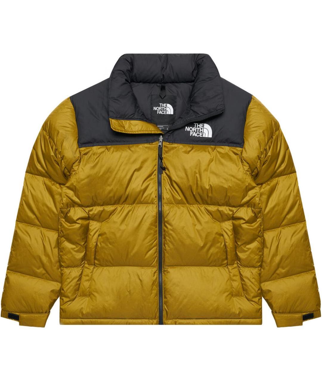THE NORTH FACE Желтый пуховик, фото 1