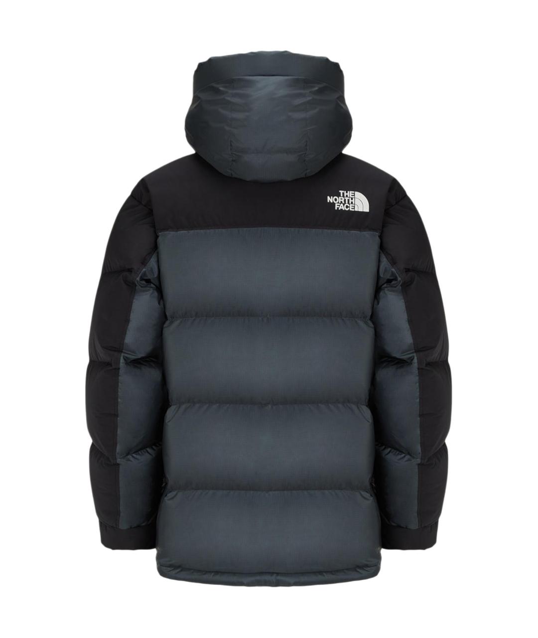 THE NORTH FACE Серый полиамидовый пуховик, фото 2