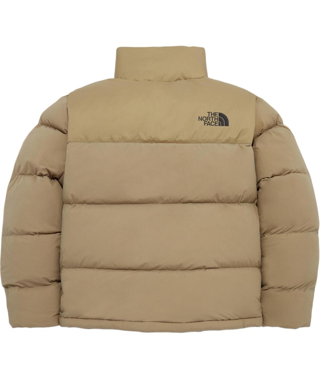 THE NORTH FACE Коричневый пуховик, фото 2