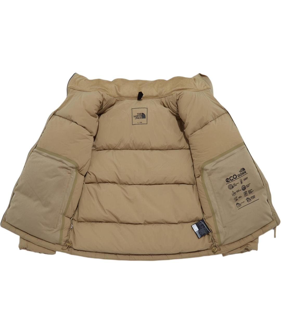 THE NORTH FACE Коричневый пуховик, фото 3