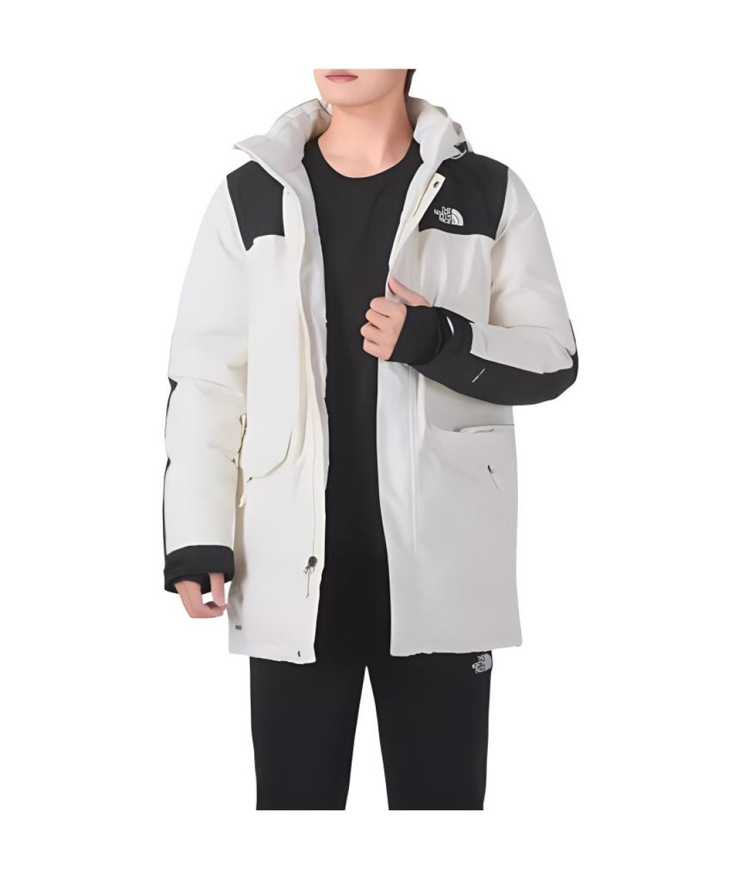 THE NORTH FACE Белый пуховик, фото 2