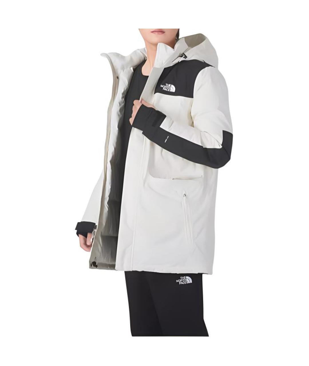 THE NORTH FACE Белый пуховик, фото 4