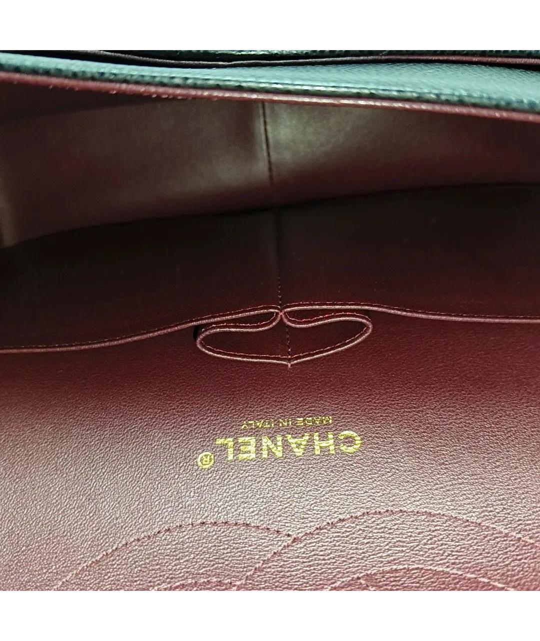 CHANEL Черная кожаная сумка тоут, фото 6