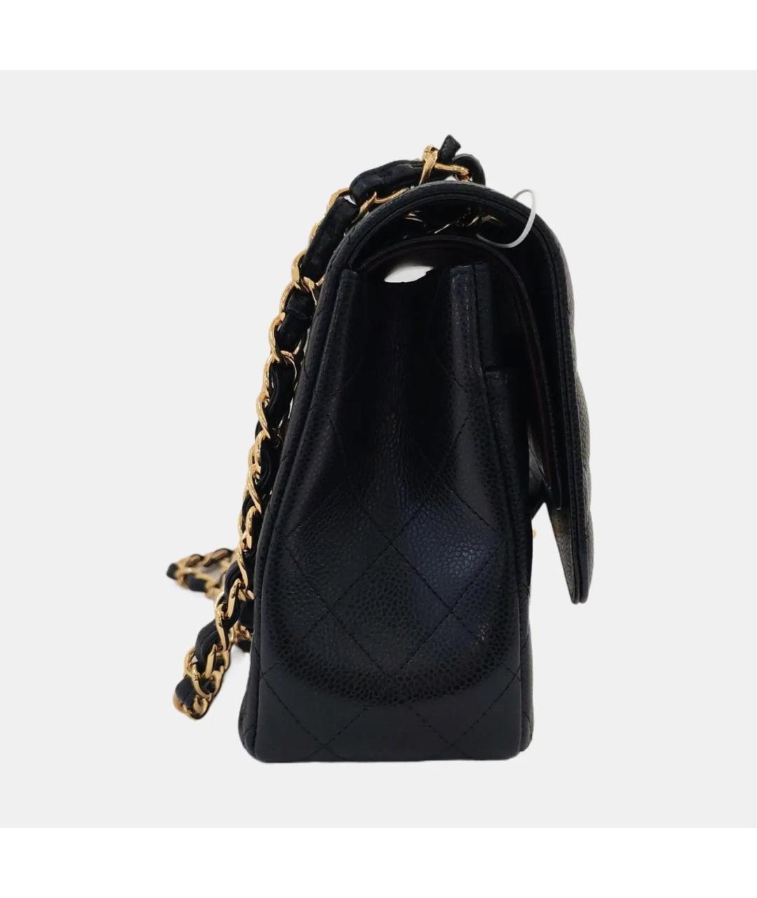 CHANEL Черная кожаная сумка тоут, фото 3